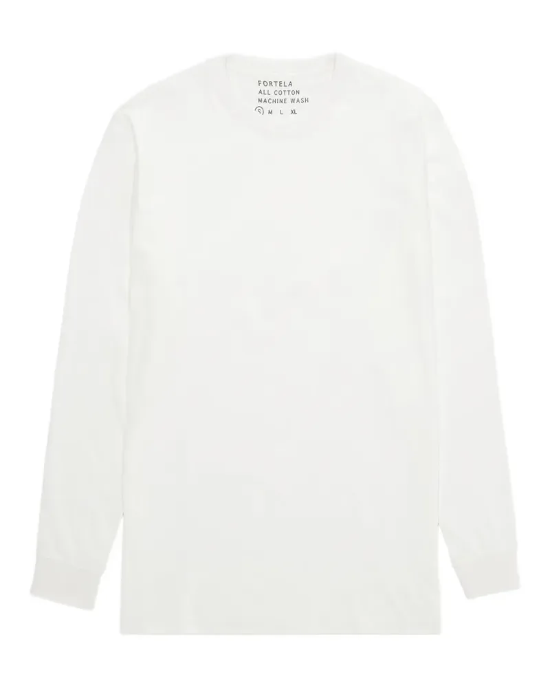 Fortela Teels long-sleeve T-shirt - Weiß Weiß