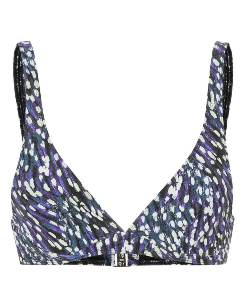 Isabel Marant Petra Bikinioberteil Blau