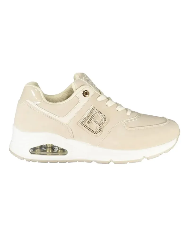 Laura Biagiotti logo-patch sneakers - Nude Nude