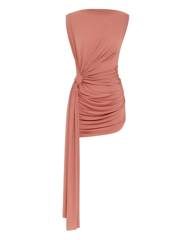 Alex Perry Drapiertes Minikleid - Rosa Rosa