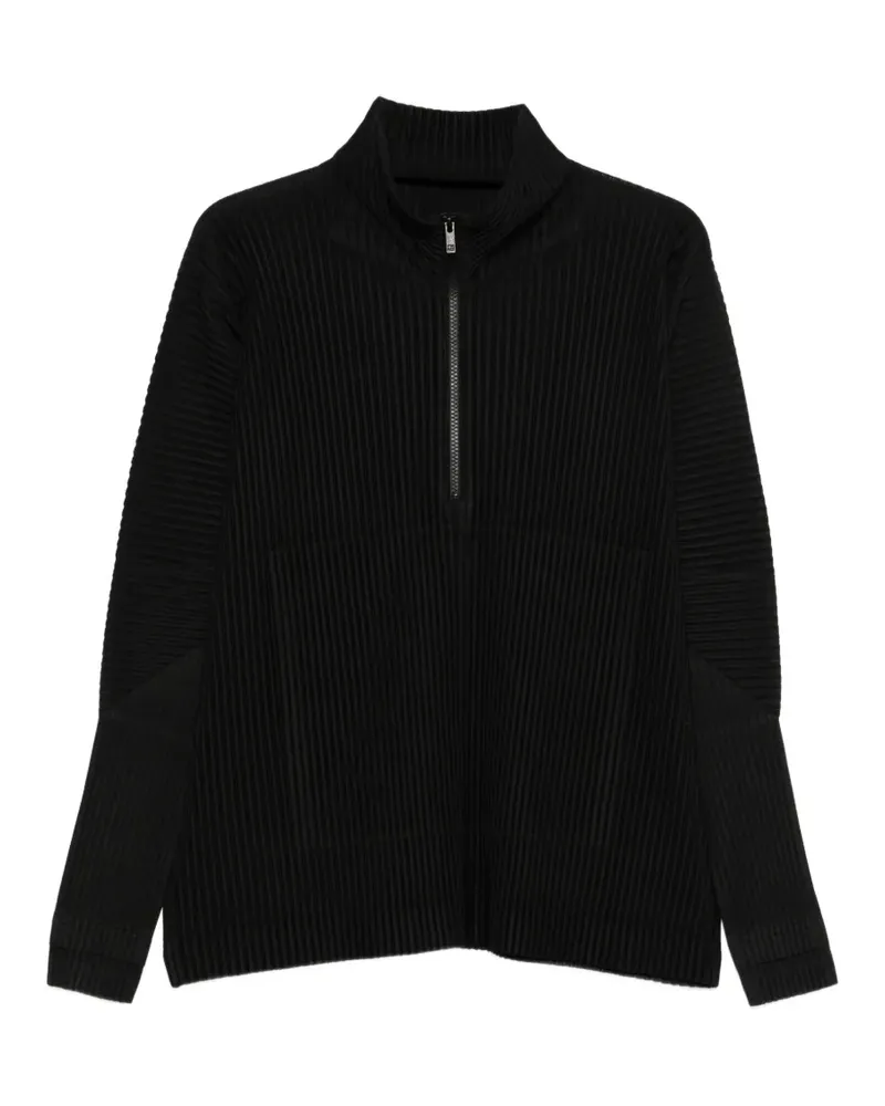 Issey Miyake March Jacke mit Falten - Schwarz Schwarz