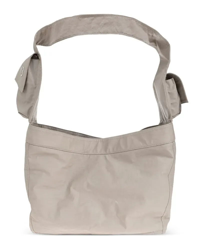 Y-3 Newspaper Tote Bag mit Tasche - Nude Nude