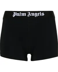 Palm Angels Sport-Shorts mit Logo-Print Schwarz