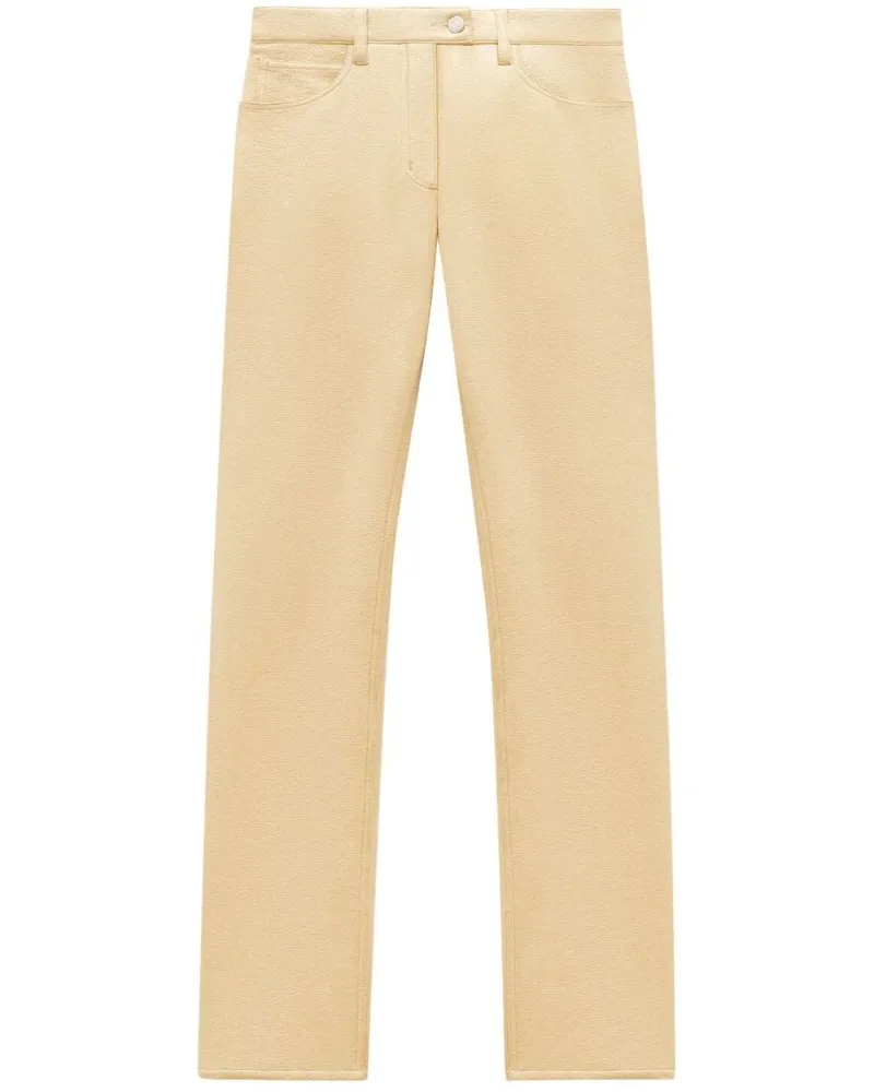 Courrèges Slim-Fit-Hosen - Nude Nude