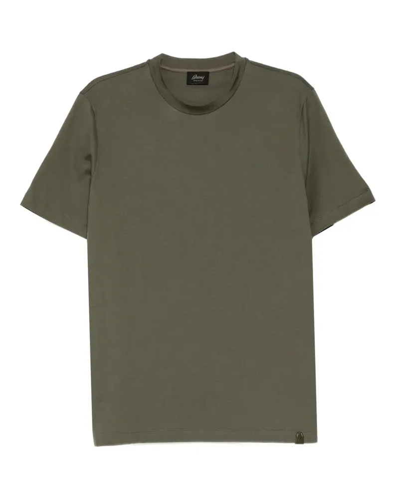 Brioni crew-neck T-shirt - Grün Grün
