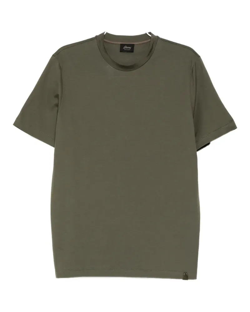 Brioni crew-neck T-shirt - Grün Grün