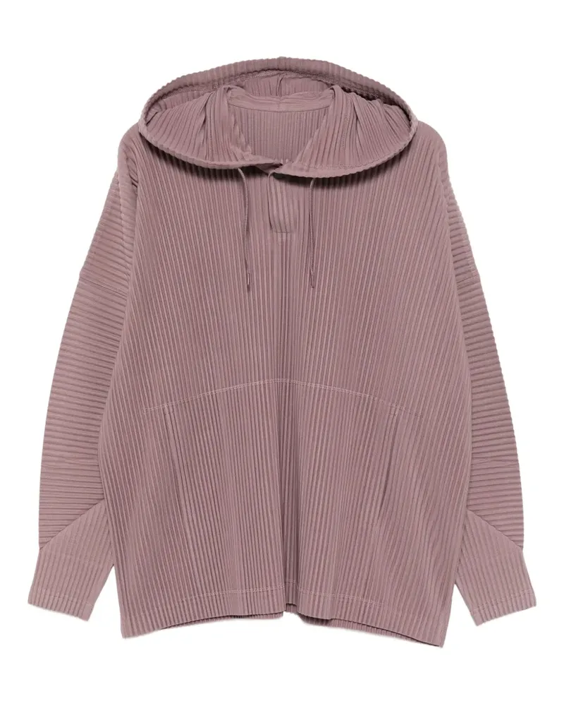 Issey Miyake Pleats Hoodie - Violett Violett
