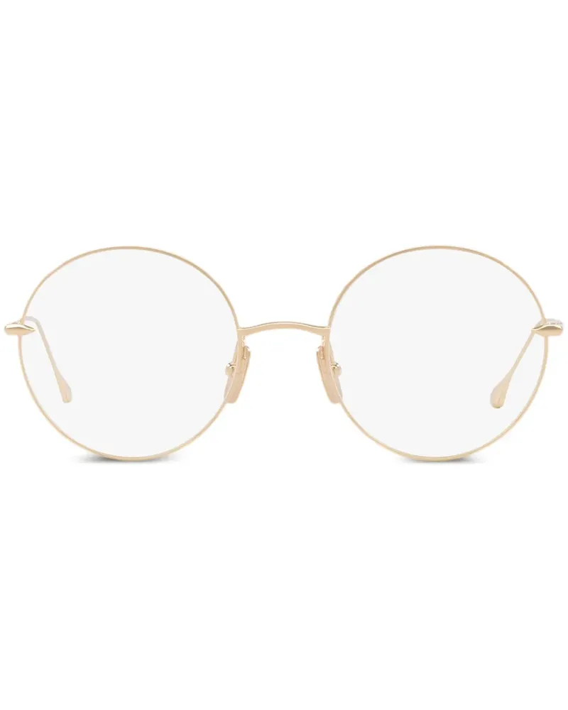 DITA Brille mit rundem Gestell - Gold Gold