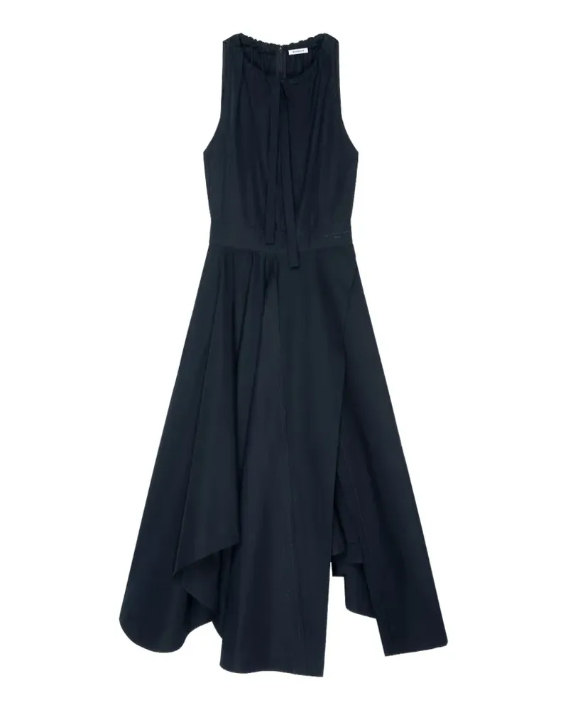 Givenchy Kleid mit asymmetrischem Saum - Blau Blau