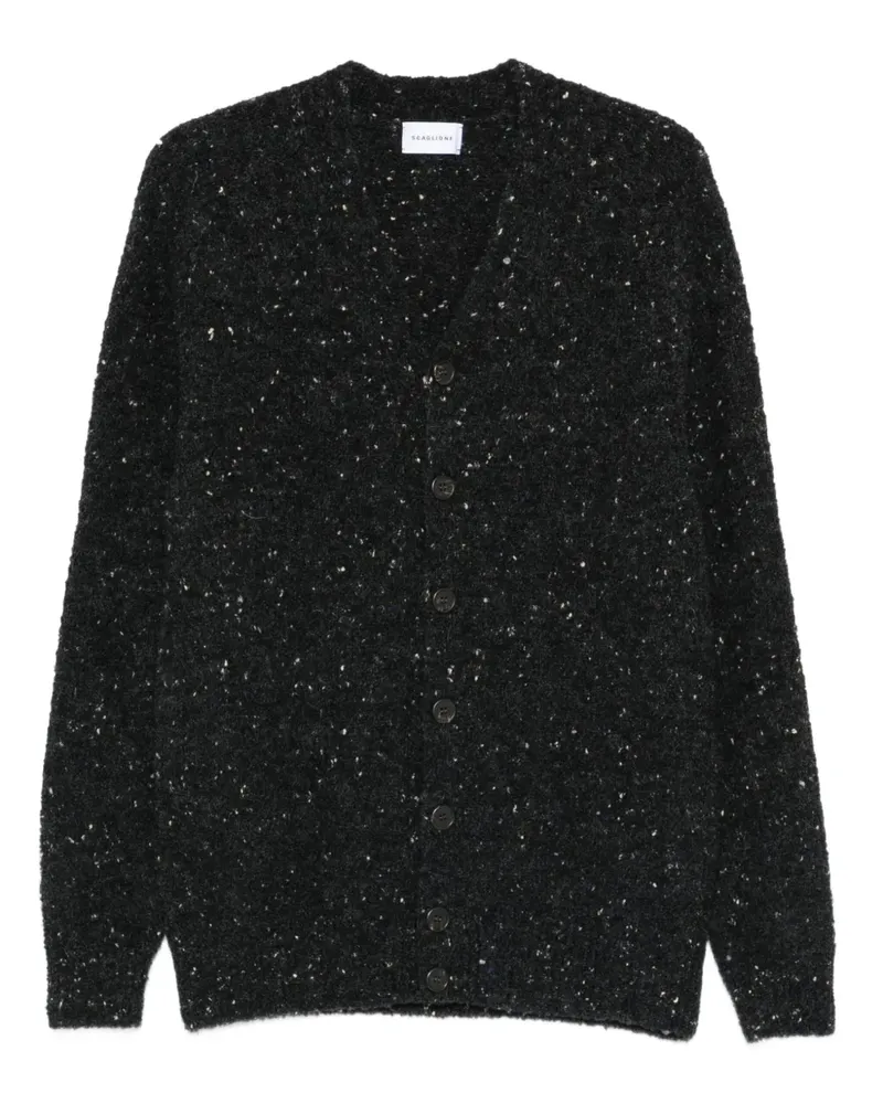 Scaglione Spongy buttoned cardigan - Grau Grau