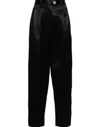 Peter Do Tapered-Hose mit hohem Bund Schwarz