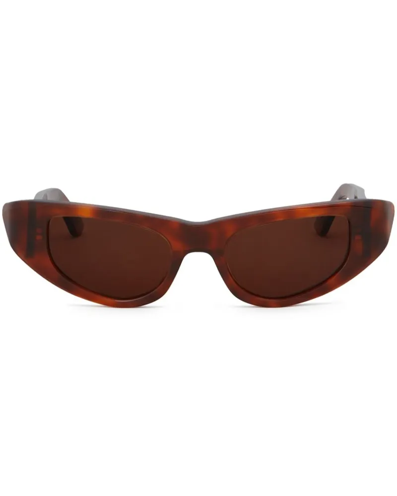 Marni Sonnenbrille mit Cat-Eye-Gestell - Braun Braun