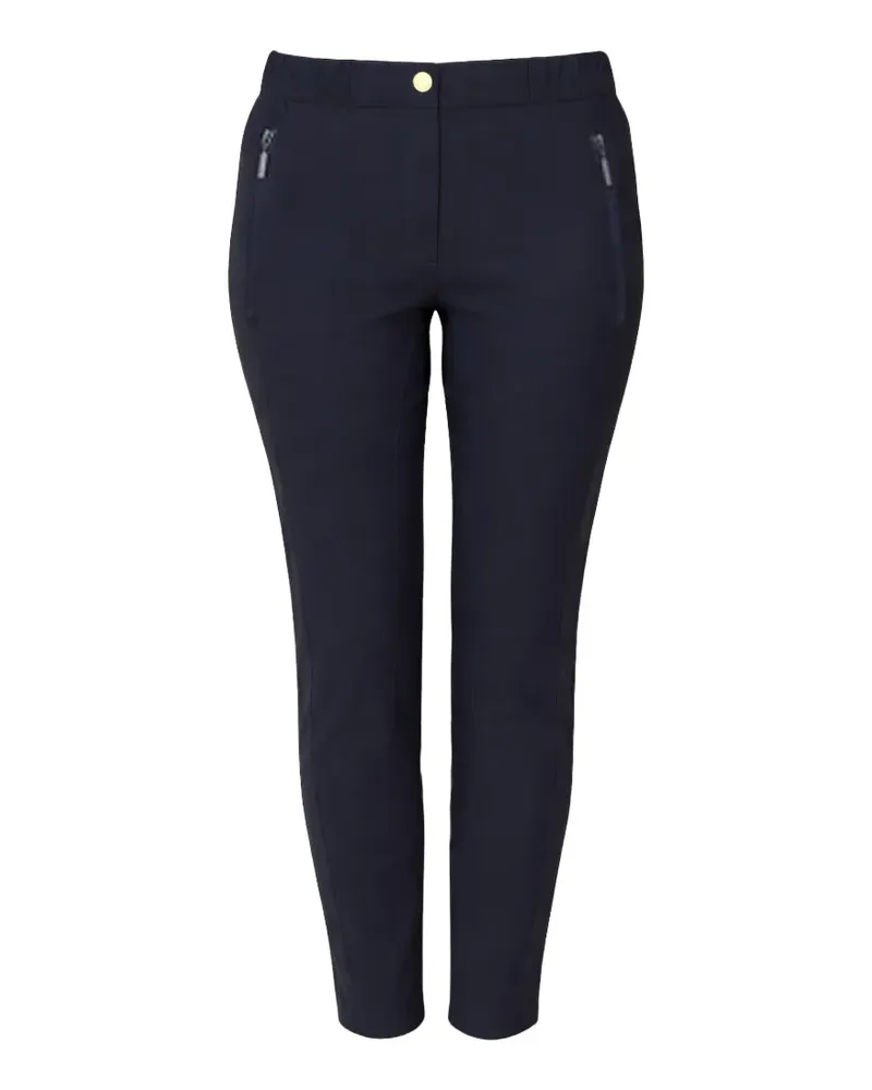 Betty Barclay zipped-pocket slim trousers - Blau Blau