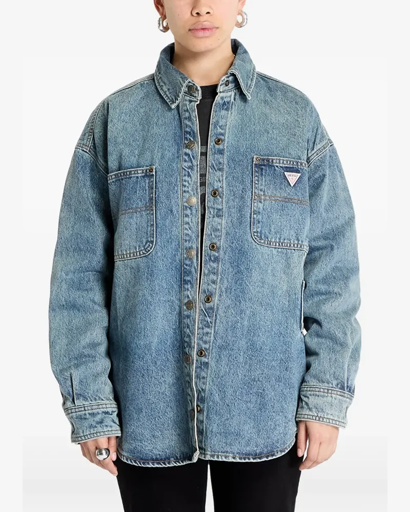 Guess denim shirt - Blau Blau