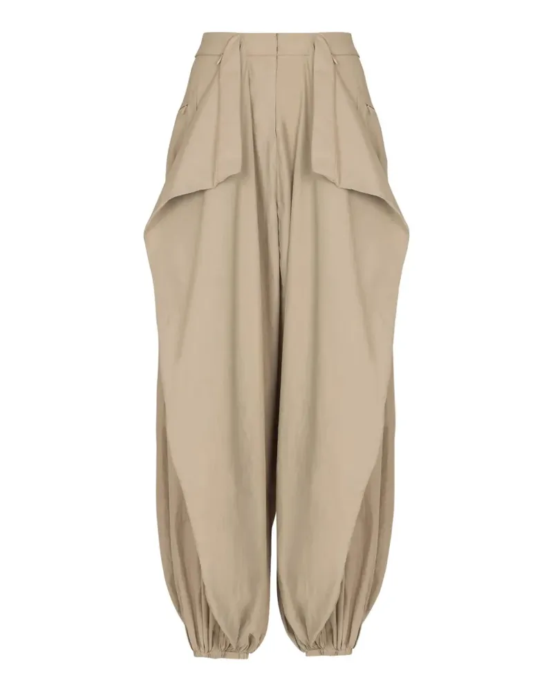 Balmain Tapered-Hose - Nude Nude