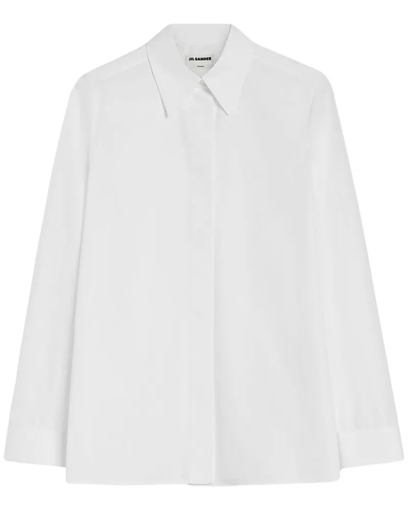 Jil Sander Monday Hemd - Weiß Weiß