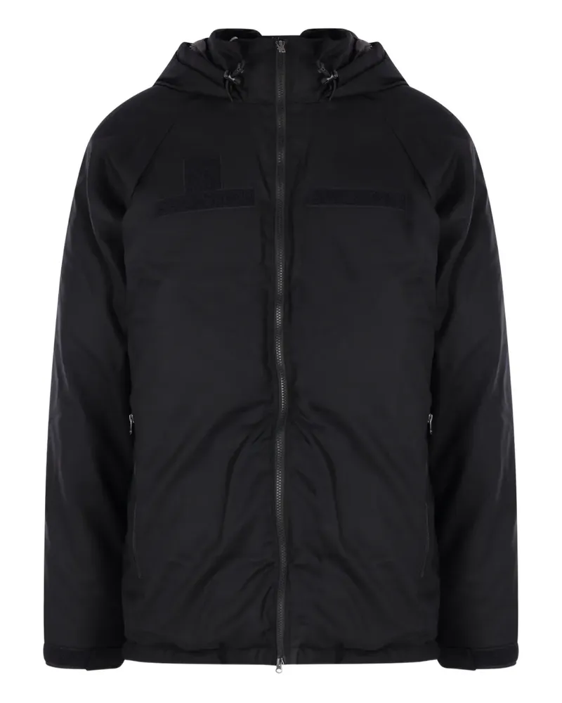 Junya Watanabe x Nanga hooded zip jacket - Schwarz Schwarz