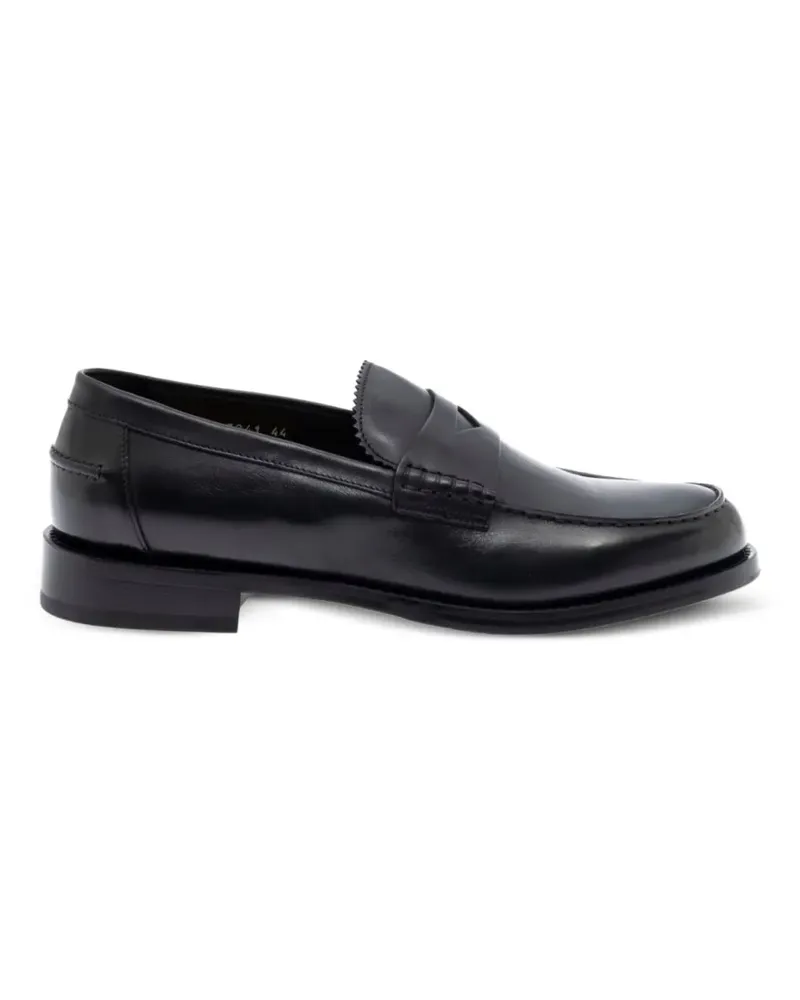 Doucal´s Klassische Loafer - Schwarz Schwarz
