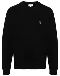 Kitsuné Fox Head Sweatshirt Schwarz