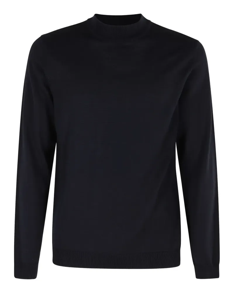 Roberto Collina Pullover mit rundem Ausschnitt - Schwarz Schwarz
