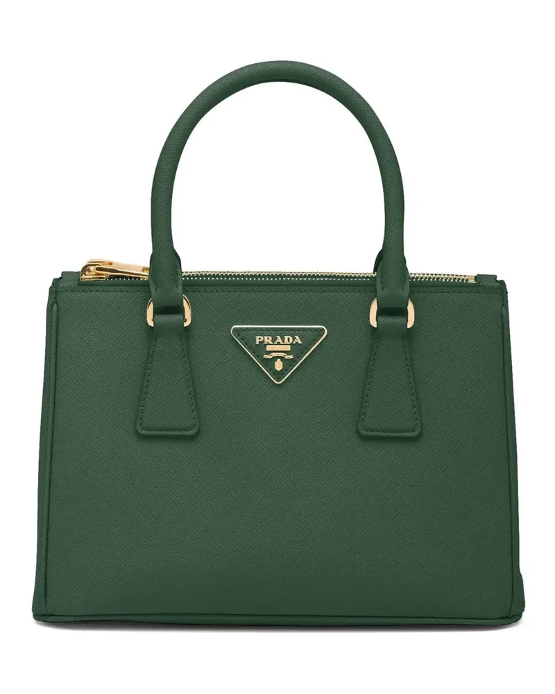 Prada Galleria Handtasche aus Saffiano-Leder - Grün Grün