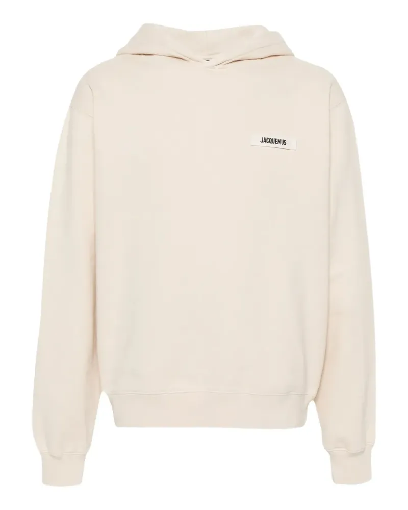 Jacquemus The Gros Grain hoodie - Nude Nude