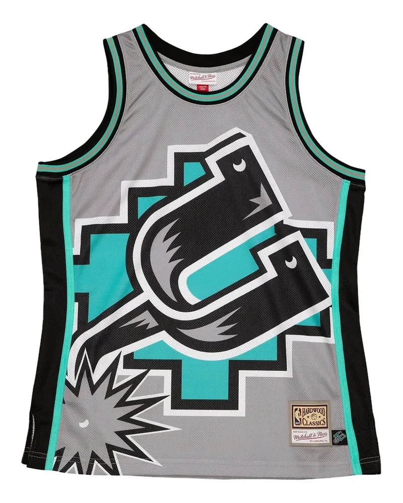 Mitchell & Ness San Antonio Spurs Big Face 5.0 tank top - Grau Grau