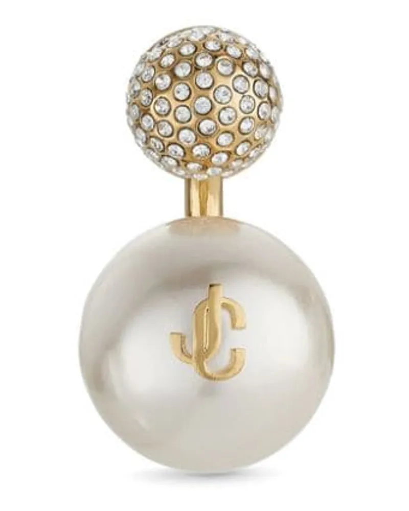Jimmy Choo Auri Ear Cuff mit Kristallen - Gold Gold