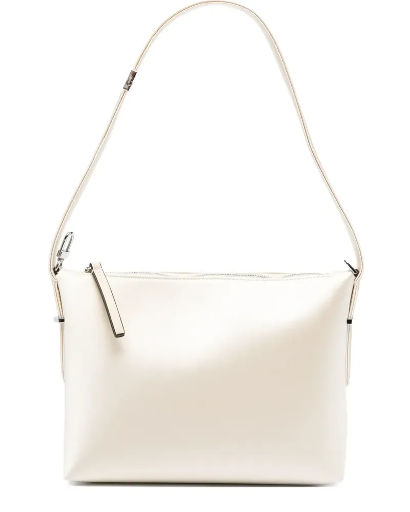 Totême Schultertasche aus Satin - Nude Nude