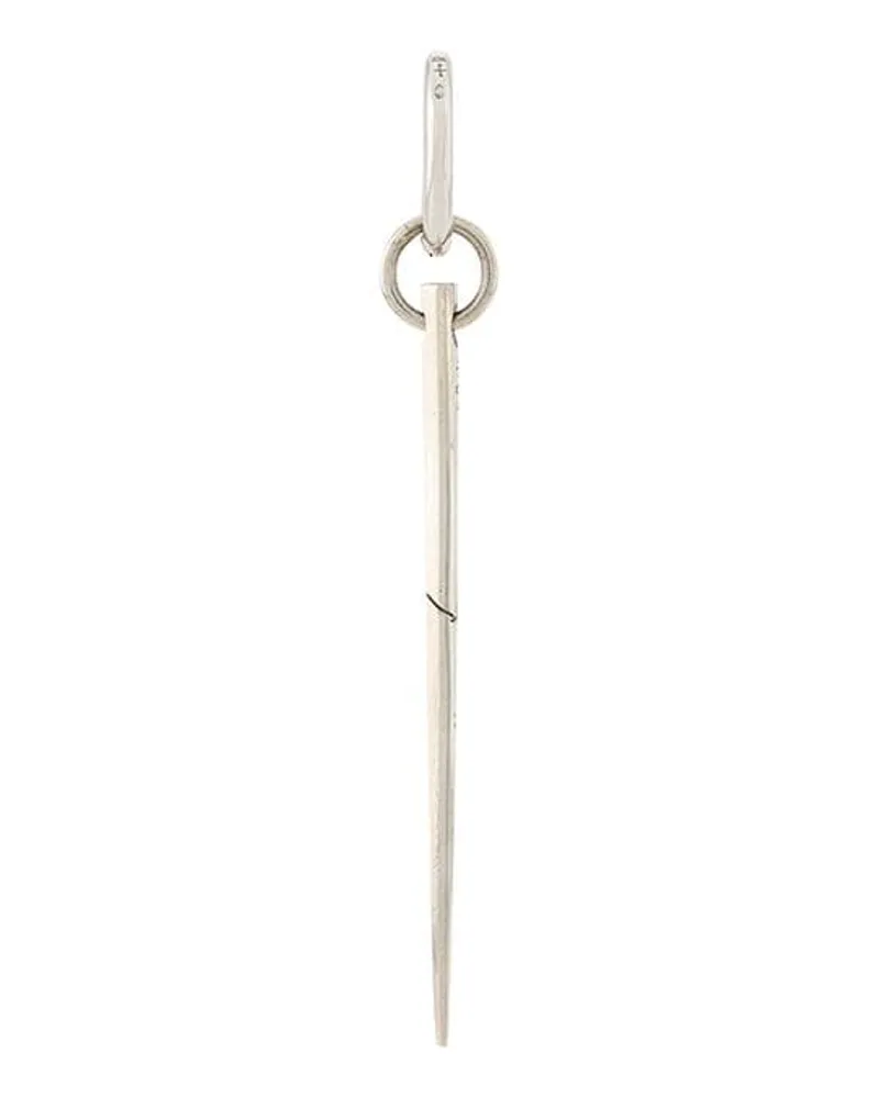 Parts Of Four Hoop Spike' Ohrring - Silber Silber