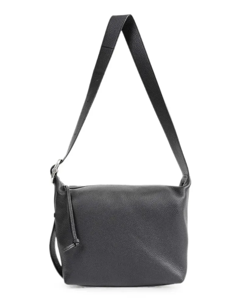 Loewe Mittelgroße Loop Tasche aus geschmeidigem, gekörntem Kalbsleder - Schwarz Schwarz