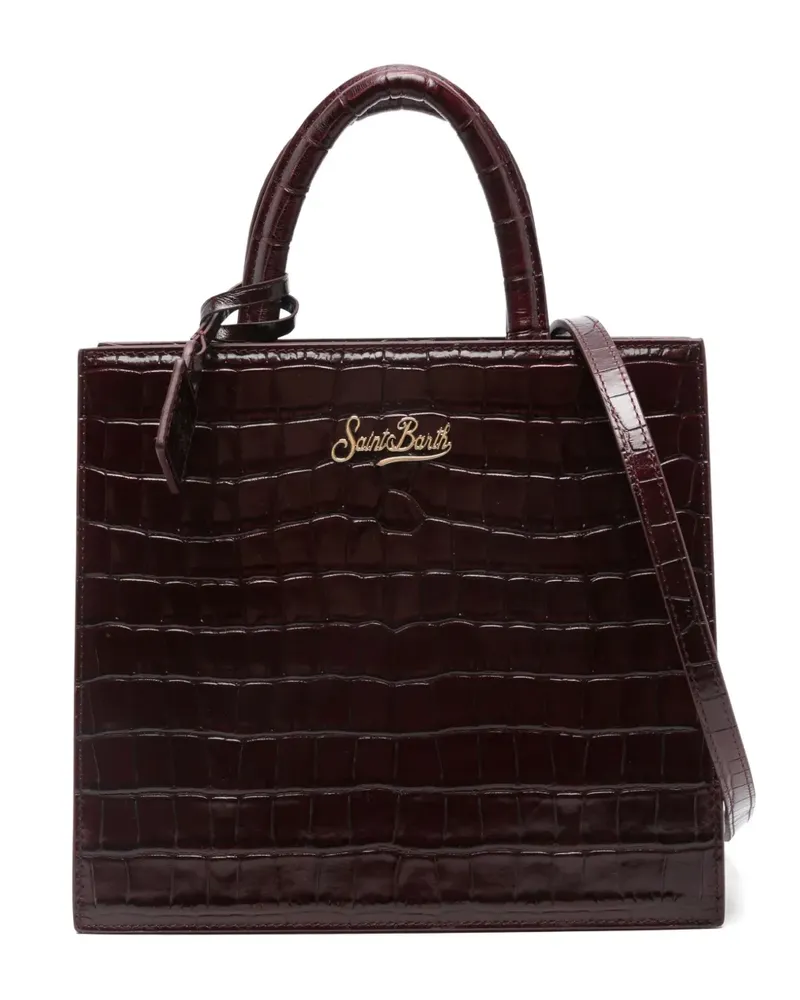 MC2 Saint Barth leather tote bag - Rot Rot