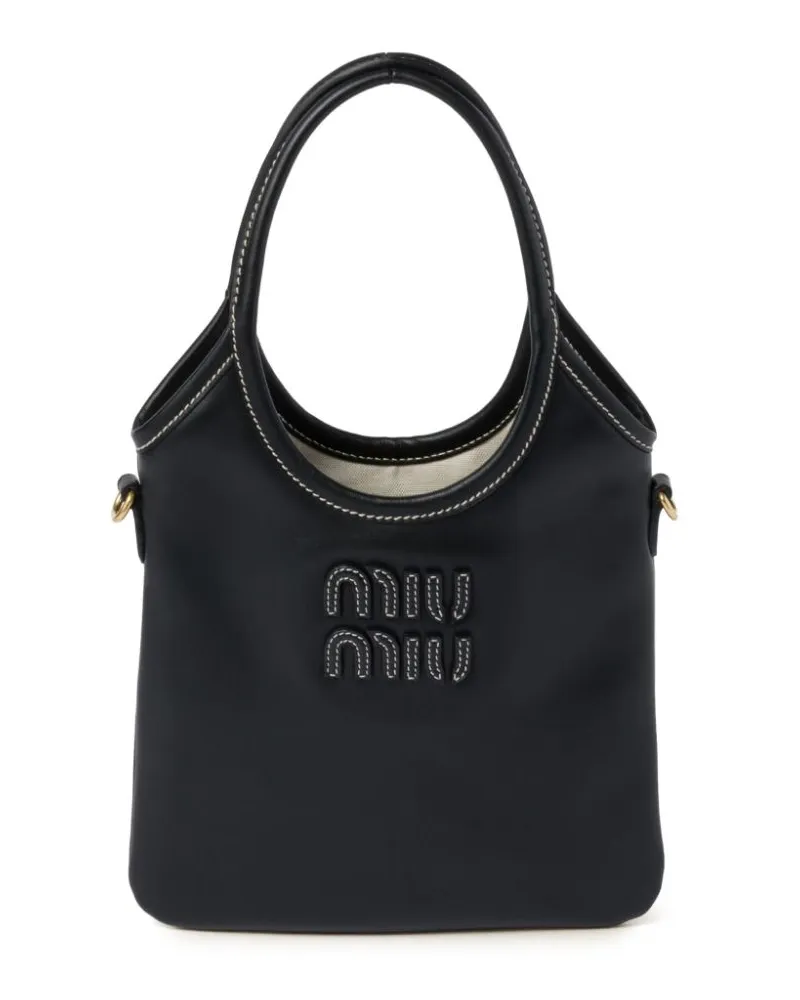 Miu Miu Ivy Handtasche - Schwarz Schwarz