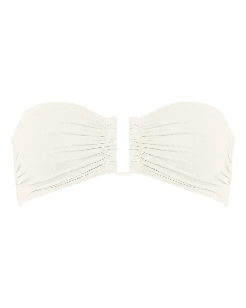 Eres Gerafftes Show Bikinioberteil - Weiß Weiß