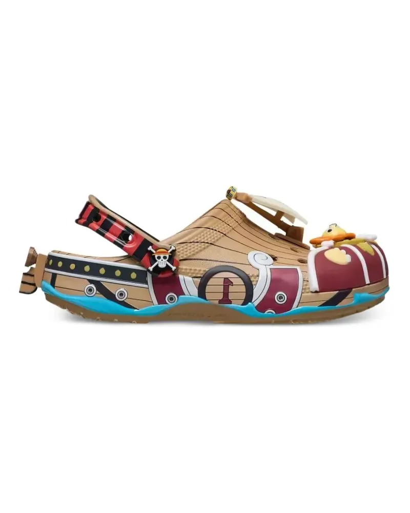 Crocs Classic "One Piece Thousand Sunny" Sandalen - Nude Nude