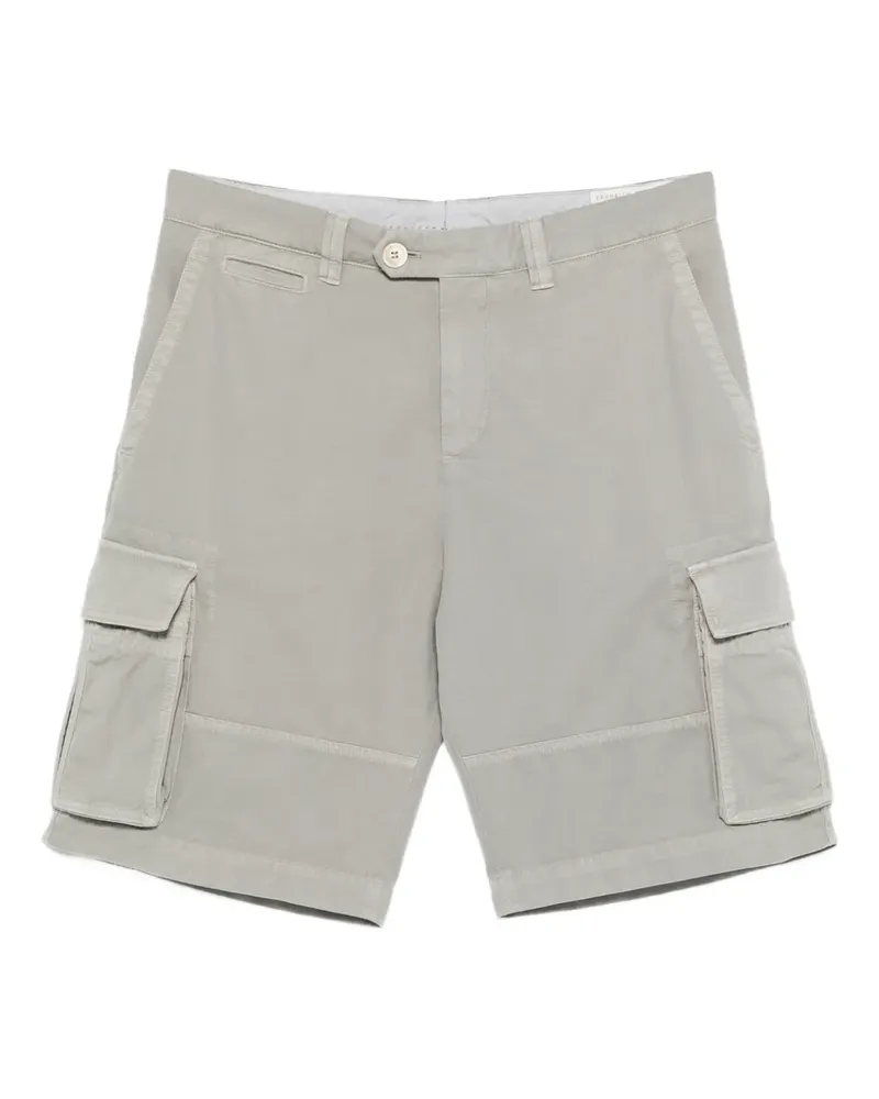Brunello Cucinelli Klassische Cargo-Shorts - C6018 Khaki C6018