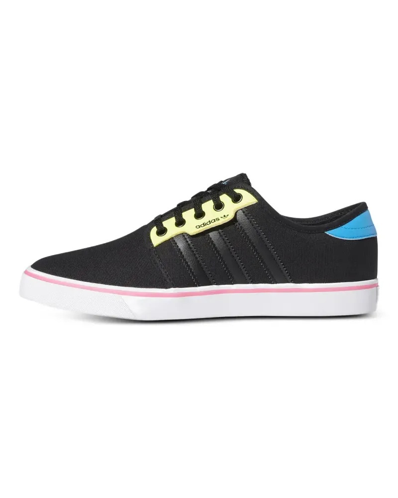 adidas Seeley Sneakers mit Streifen - Schwarz Schwarz