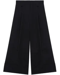 Simone Rocha Cropped-Hose mit weitem Bein Schwarz