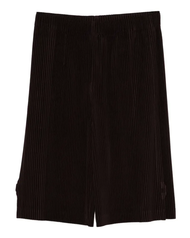 Issey Miyake Wear or Wrap pleated short - Braun Braun