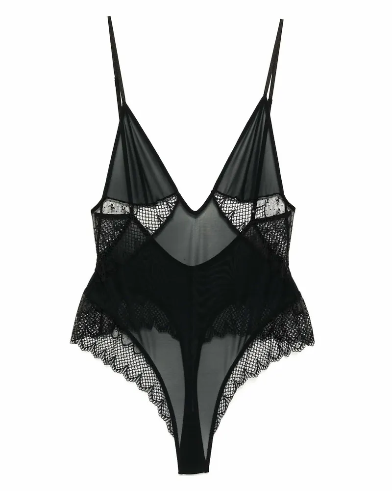 Kiki De Montparnasse Clementine Body - Schwarz Schwarz