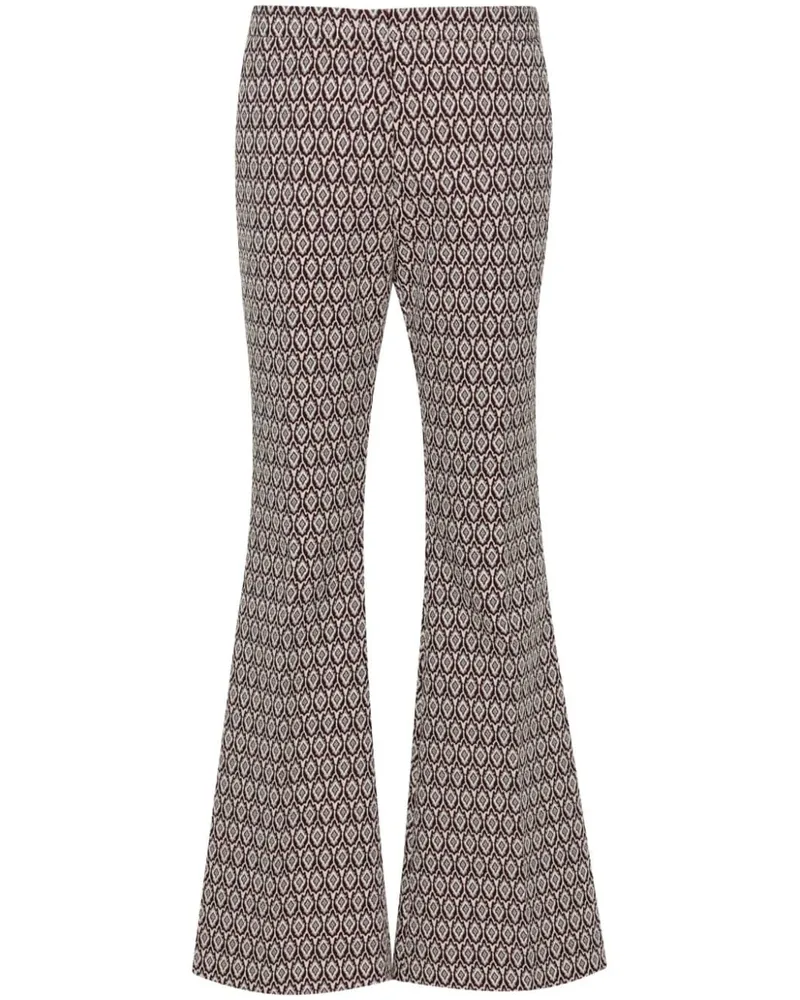 Etro Jacquard-Hose - Nude Nude