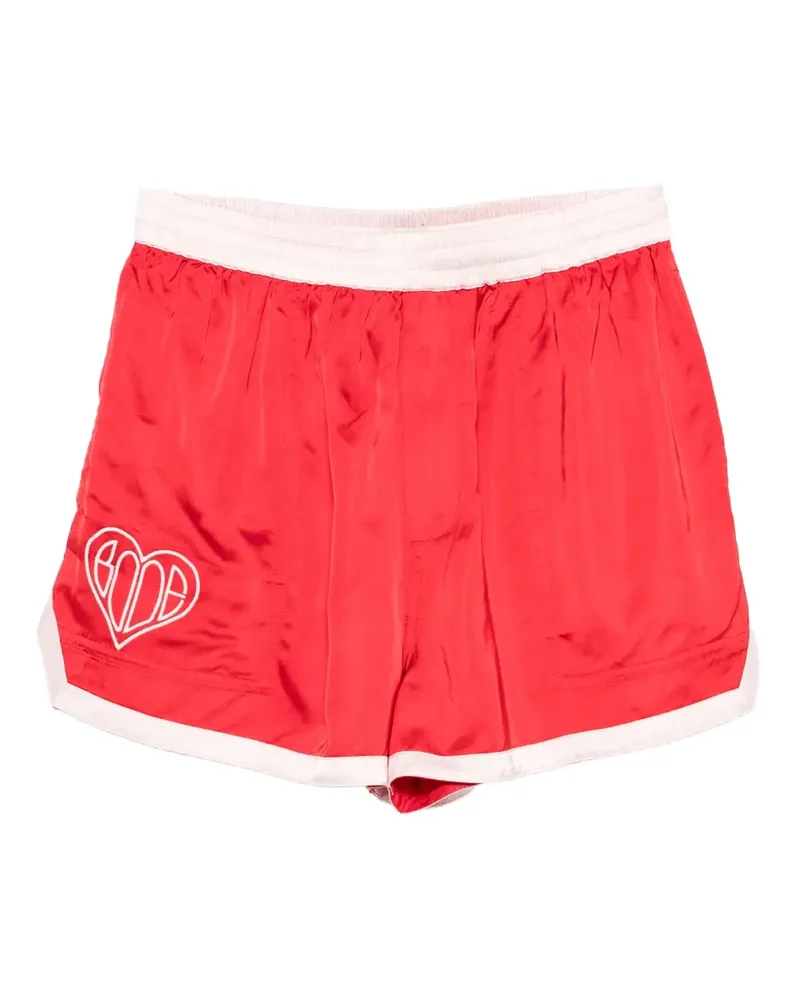 BODE Heart Deco shorts - Rot Rot