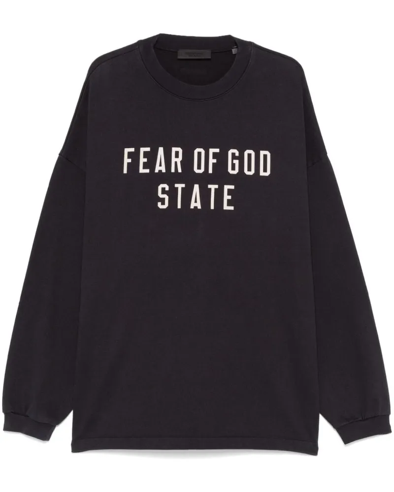 Fear of God Sweatshirt mit Logo-Print - Schwarz Schwarz