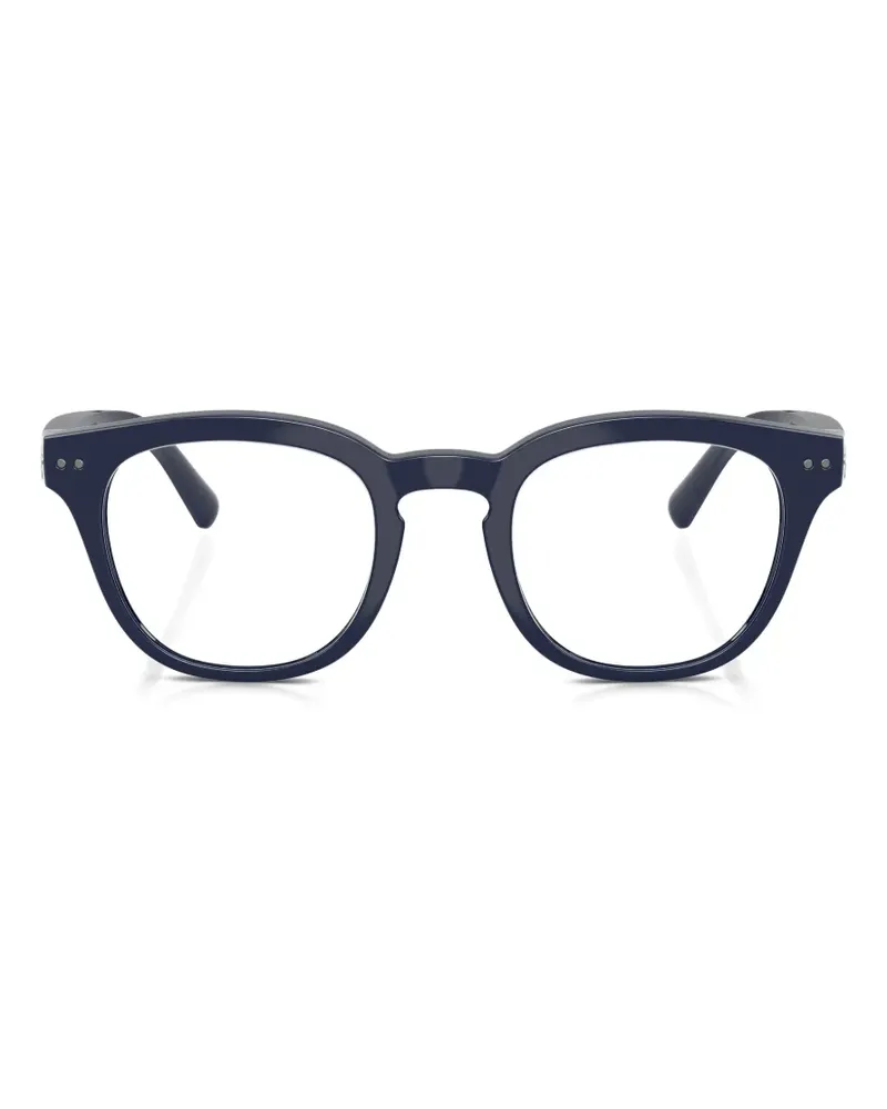 Nuance Panthos round-frame audio glasses - Blau Blau