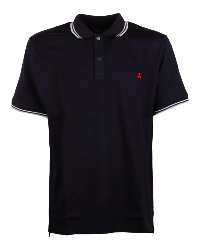 Peuterey tipped polo shirt - Blau Blau