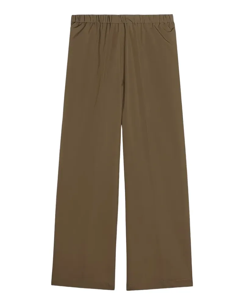 ASPESI elasticated cotton trousers - Grün Grün