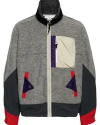 Toga Bomberjacke in Colour-Block-Optik Grau