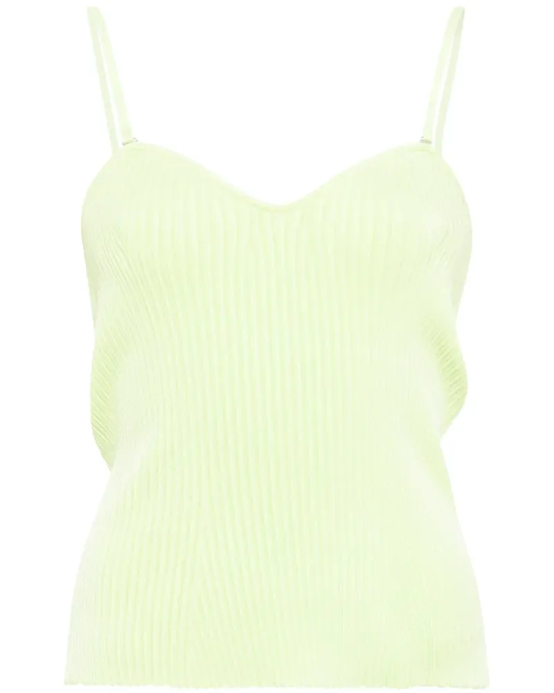 Emporio Armani Top mit Herzausschnitt - Grün Grün