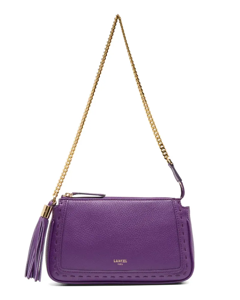 Lancel Premier Flirt chain clutch bag - Violett Violett
