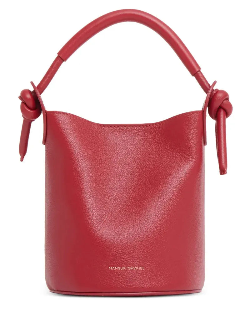 Mansur Gavriel Beuteltasche mit Knoten - Rot Rot